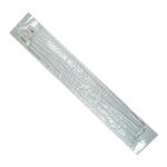 Chenilledraht / Pfeifenputzer / Biegepl�sch, 14mm x 50cm, 10 St�ck, Wei�