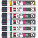 Marabu-Glitter Liner, 25ml - Verschiedene Farbt�ne