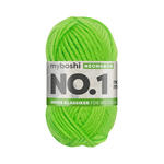 myboshi No. 1 Strick- und H�kelgarn, 50g, Neon-Gr�n