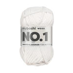 myboshi No. 1 Strick- und H�kelgarn, 50g, Wei�