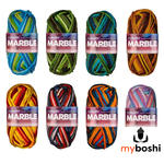 SALE myboshi Strick- und H�kelgarn meliert, 50g, verschiedene Farben