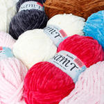 myboshi Samt Strick- und H�kelgarn, Chenille-Wolle, 100g - Verschiedene Farben
