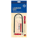 Laubs�ge Set, 12-teilig, mit Drillbohrer