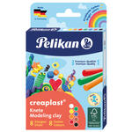 SALE Pelikan Kinderknete Creaplast dauerplastisch, 8 Stangen in der Faltschachtel, 160 g