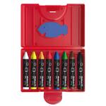 SALE Pelikan Wachsmalstifte, dreieckig, wasserfest, 8 St�ck im Etui