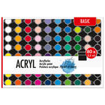 Paint it Easy Acrylfarben-Set BASIC, 80 x 3,5ml