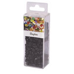Rayher Pailletten gew�lbt, waschbar, 6mm �, 4000 St�ck, schwarz