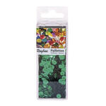 Rayher Pailletten gew�lbt, waschbar, 6mm �, 4000 St�ck, blaugr�n