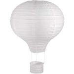 Rayher Papierlampion Hei�luftballon Wei�, 40 x 30 cm, 1 St�ck