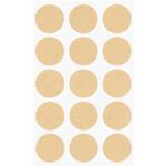 NEU Kraftpapier Sticker Rund, 4 Blatt