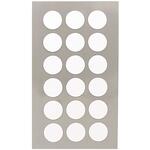 NEU Office Sticker, wei�e Punkte - Verschiedene Gr��en