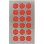 NEU Office Sticker, rote Punkte - Verschiedene Gr��en