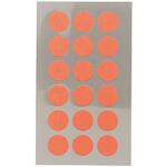NEU Office Sticker, neon-rote Punkte - Verschiedene Gr��en