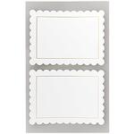 NEU Office Sticker Etiketten Rosette, wei�, 4 Blatt