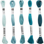 Sticktwist, 8 Meter, Farbe: Mint - Verschiedene Farbschattierungen