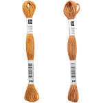 Sticktwist, 8 Meter, Farbe: Bronze - Verschiedene Farbschattierungen