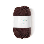Ricorumi dk H�kelgarn, 100% Baumwolle, 25 g, Schokolade