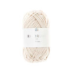 Ricorumi dk H�kelgarn, 100% Baumwolle, 25 g, Elfenbein