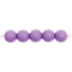 Kunststoff-Perlen, Itoshii, rund, 10 mm, 24 Stk - Verschiedene Farben