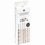 DIY Freundschaftsarmb�nder Set, 10 Farben je 8m, Earthy Colours