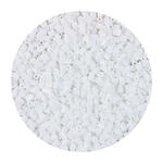 Rocailles-Perlen 2Cut, 2 mm, 14 g, Wei� Opak