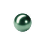 Renaissance Glasperle, rund, 3 mm, 120 Stk, Smaragd