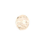Glasschliff-Diskus Perle, 6 mm, 12 Stk, Wei�