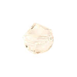 Glasschliff-Kandis Perle, 6 mm, 12 Stk, Wei�