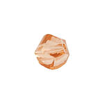 Glasschliff-Kandis Perle, 6 mm, 12 Stk, Pfirsich
