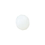 Glasschliff-Diskus Perle, 6 mm, 12 Stk, Wei� Opak