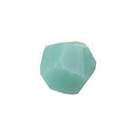 Glasschliff-Kandis Perle, 6 mm, 12 Stk, T�rkis Opak