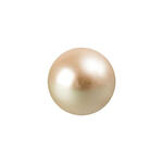 Renaissance Glasperle, rund, 3 mm, 120 Stk, Gold