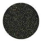 Rocailles-Perlen Itoshii, 2,2 mm, 12 g, Dunkelgr�n Transparent