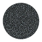 Rocailles-Perlen Itoshii, 2,2 mm, 12 g, Silber-Grau Metallic
