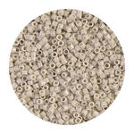 Rocailles-Perlen Itoshii Tube, 2 mm, 7 g, Creme Opak
