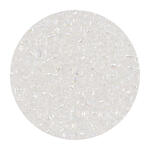 Rocailles-Perlen Itoshii, 2,6 mm, 17 g, Transparent Irisierend