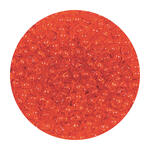 Rocailles-Perlen Itoshii, 2,6 mm, 17 g, Rot Transparent