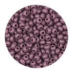 Rocailles-Perlen Itoshii, 2,6 mm, 17 g, Lila Opak