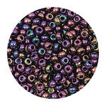 Rocailles-Perlen Itoshii, 2,6 mm, 17 g, Bordeaux Irisierend Gr�n