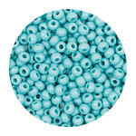 Rocailles-Perlen Itoshii, 2,6 mm, 17 g, T�rkis Opak
