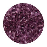 Rocailles-Perlen Itoshii, 4,5 mm, 17 g, Helllila Transparent