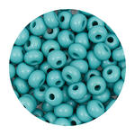 Rocailles-Perlen Itoshii, 4,5 mm, 17 g, T�rkis Opak
