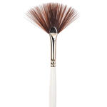 NEU Schul- & Hobbypinsel ART SCHOOL Synthetic Dunkel, F�cher, Gr. 6