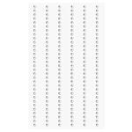 Paper Poetry Strass Sticker, 2 mm, 186 St�ck, Crystal