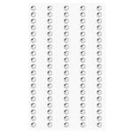 Paper Poetry Strass Sticker, 4 mm, 95 St�ck, Crystal