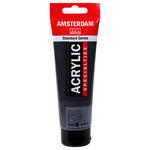 NEU Amsterdam Acrylfarbe, 120 ml, Metallic Schwarz