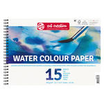 Art Creation Aquarellpapier, 15 Blatt - Verschiedene Gr��en