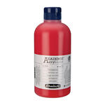 SALE Akademie-Acryl 500ml, Zinnoberrot