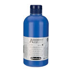 SALE Akademie-Acryl 500ml, Kobaltblauton dunkel