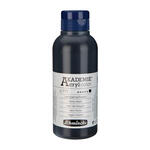 Akademie-Acryl 250ml, Lampenschwarz